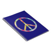 Carnet SYMBOLE DE PAIX Coloré (Côté Droit)
