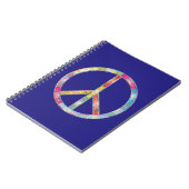 Carnet SYMBOLE DE PAIX Coloré (Côté gauche)