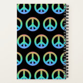 Carnet Symbole de paix dégradé (Verso)