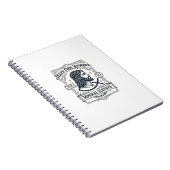 Carnet Symbole de poisson Jésus Ichthys minimal Poisson d (Côté Droit)