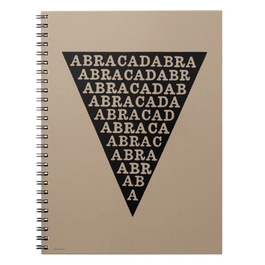 Carnet Symbole de prévention de fièvre (Devant)
