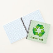 Carnet Symbole de recyclage (Intérieur)