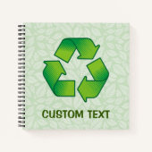Carnet Symbole de recyclage (Devant)