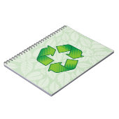 Carnet Symbole de recyclage (Côté gauche)