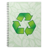 Carnet Symbole de recyclage (Devant)