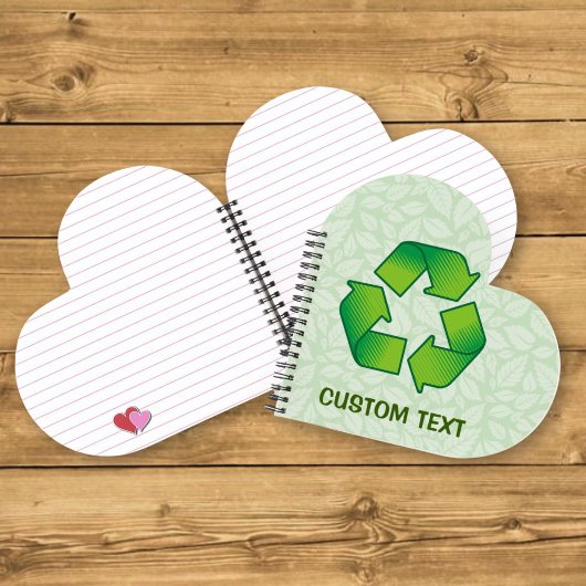 Carnet Symbole de recyclage