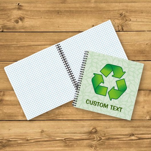 Carnet Symbole de recyclage