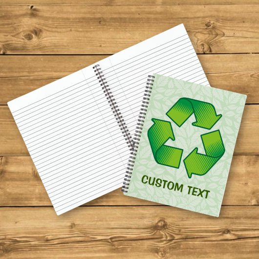 Carnet Symbole de recyclage