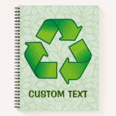 Carnet Symbole de recyclage (Devant)