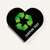 Carnet Symbole de recyclage (Devant)