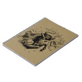 Carnet Symbole de Taurus Constellation Hevelius circa 169 (Côté gauche)