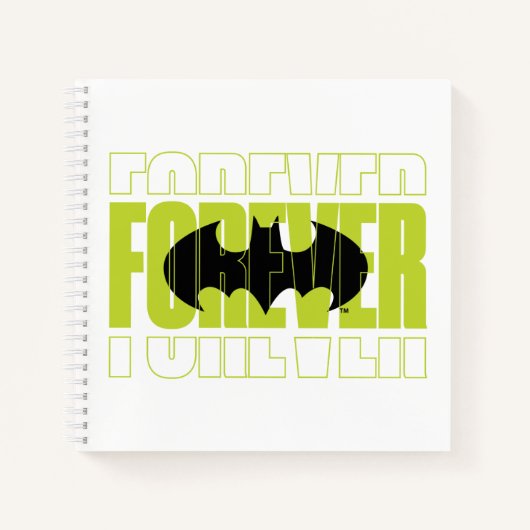 Carnet Symbole de typographie de Batman (Devant)