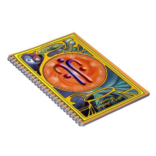 Carnet Symbole de vérité caché Art (Côté Droit)