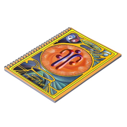 Carnet Symbole de vérité caché Art (Côté gauche)