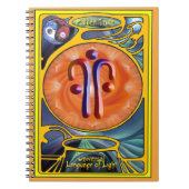 Carnet Symbole de vérité caché Art (Devant)