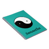 Carnet Symbole de Yin Yang (Côté Droit)