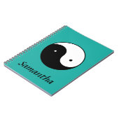 Carnet Symbole de Yin Yang (Côté gauche)