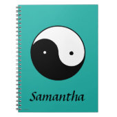 Carnet Symbole de Yin Yang (Devant)