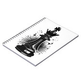 Carnet Symbole d'échecs surréaliste (Côté gauche)