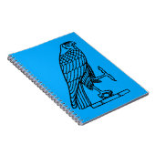 Carnet Symbole égyptien : Faucon (Côté Droit)