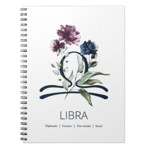 Carnet SYMBOLE ÉTOILE Zodiaque DE Libra