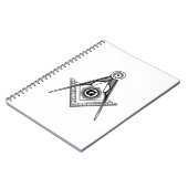Carnet Symbole franc-maçonnerie (Côté gauche)
