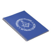 Carnet Symbole franc-maçonnerie (Côté Droit)