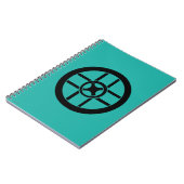 Carnet Symbole nordique : Croix de roue (Côté gauche)