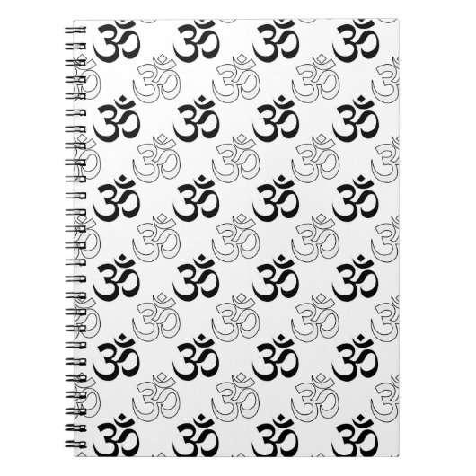 Carnet Symbole Om, Aum (Devant)