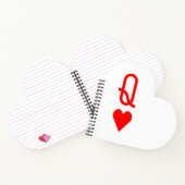 Carnet Symbole original de la Saint-Valentin Reine des co (Intérieur)