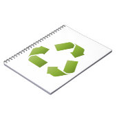 CARNET SYMBOLE RECYCLE (Côté gauche)