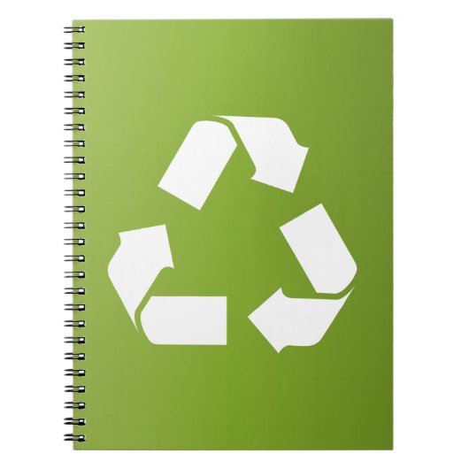 CARNET SYMBOLE RECYCLE (Devant)