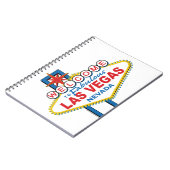 Carnet SYMBOLE RÉtro DE Las Vegas (Côté gauche)