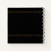 Carnet Symbole Sagittarius Star Zodiac (Dos)