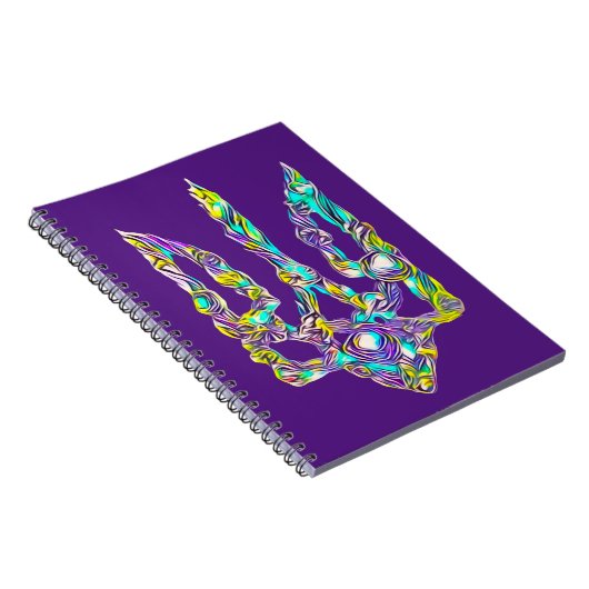 Carnet Symbole ukrainien trident (Côté Droit)