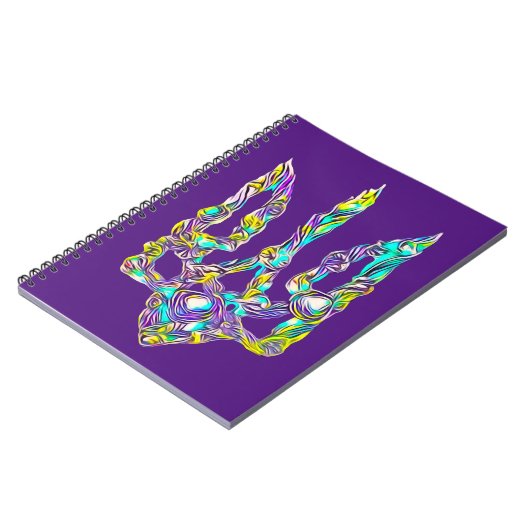 Carnet Symbole ukrainien trident (Côté gauche)