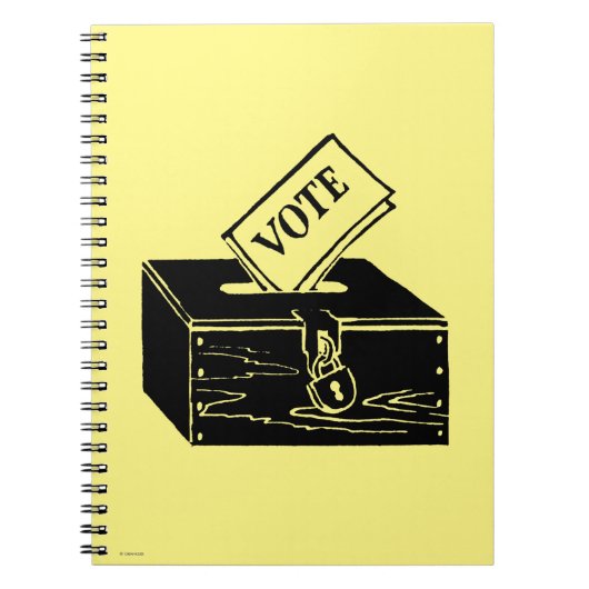 Carnet Symbole : Urne (Devant)