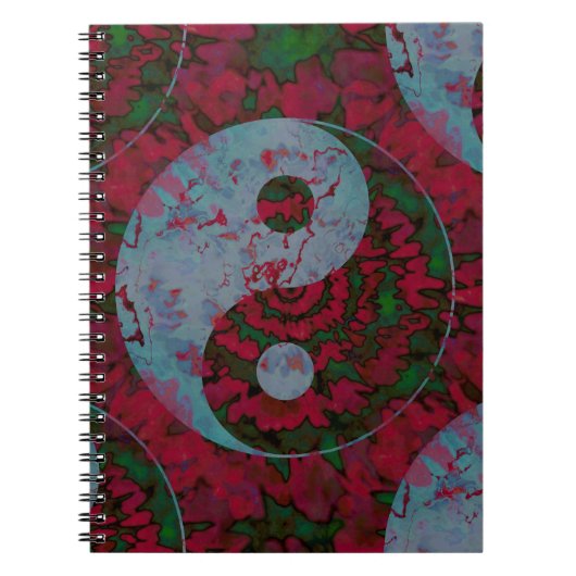 Carnet Symbole Yin Yang (Devant)