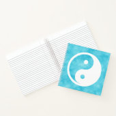 Carnet Symbole Yin Yang - dessin de tatouage solide 2 (Intérieur)