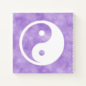 Carnet Symbole Yin Yang - dessin de tatouage solide 2 (Dos)