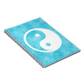 Carnet Symbole Yin Yang - dessin de tatouage solide 2 (Côté Droit)