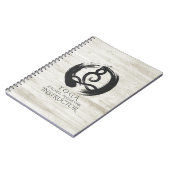 Carnet Symbole ZEN du guérisseur Pose de la méditation de (Côté gauche)