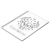 Carnet SYMBOLE Zodiaque Taurus (Côté gauche)