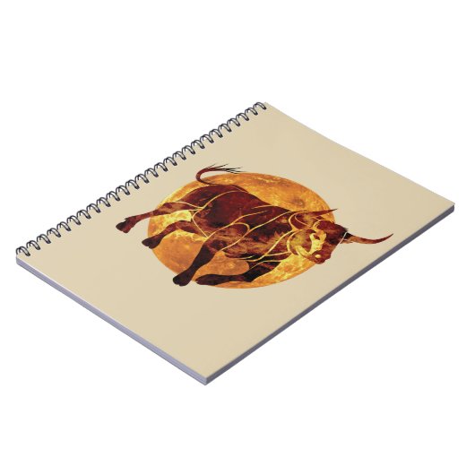 Carnet SYMBOLE Zodiaque Taurus (Côté gauche)