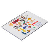 Carnet Symboles britanniques (Côté gauche)