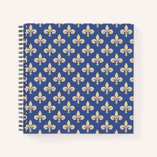 Carnet Symboles de fleur de lis (Devant)