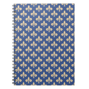 Carnet Symboles de fleur de lis