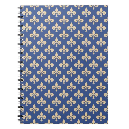 Carnet Symboles de fleur de lis (Devant)
