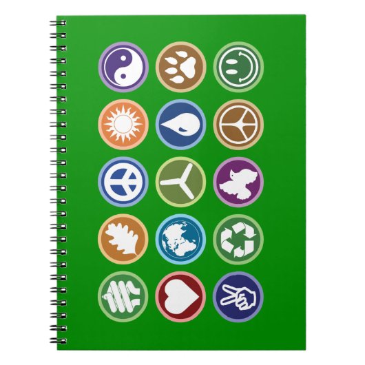 Carnet Symboles écologiques (Devant)