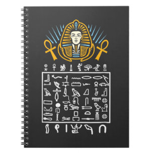 Carnet Symboles égyptiens Hiéroglyphes Égypte Historiq
